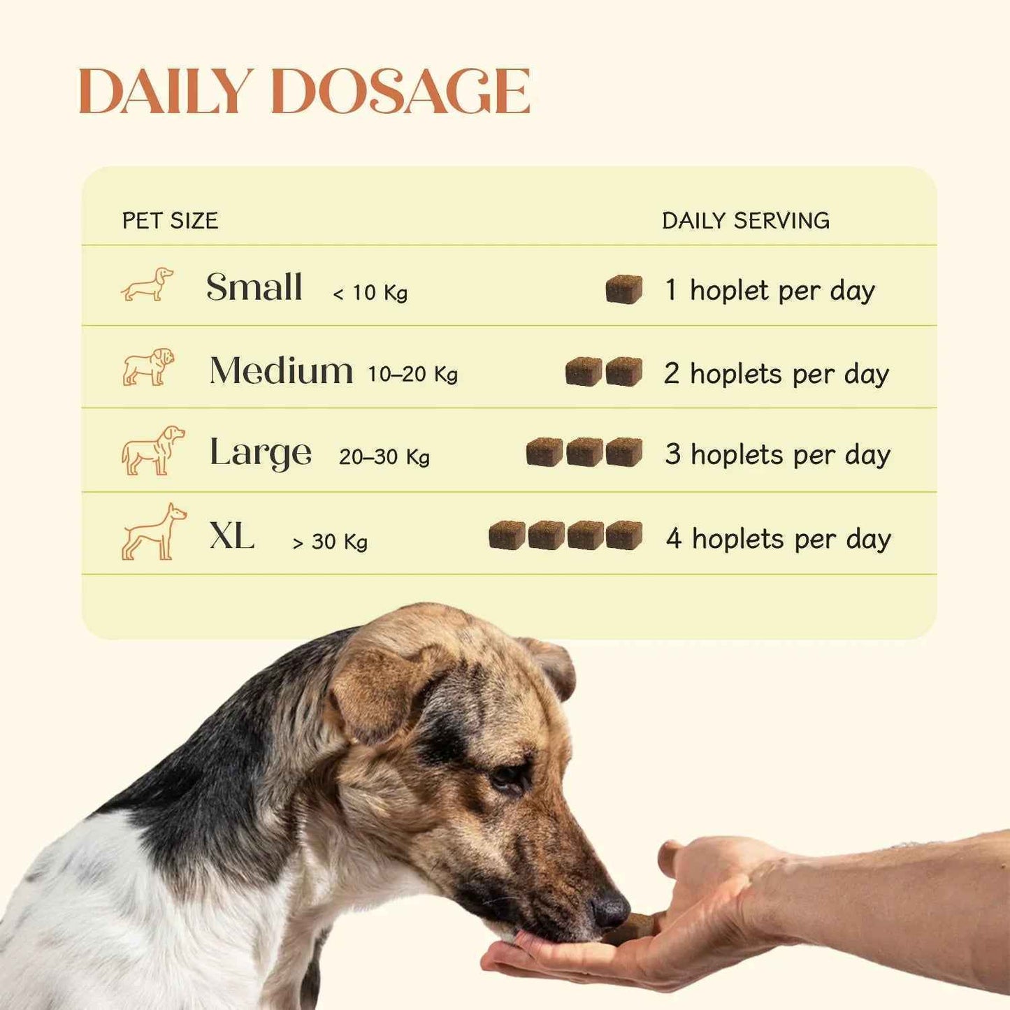 Calming Vegan Hoplet™ for Dogs | Anxiety Relief Chew (60 Hoplets)