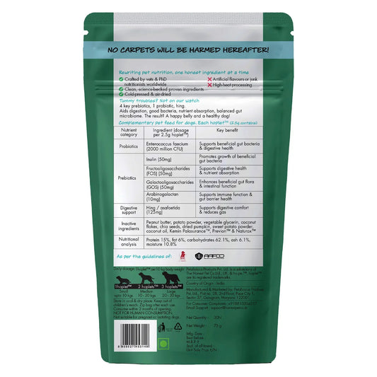 Pre + Probiotic Vegan Hoplet™ for Dogs | Gut Health Chew