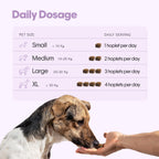 Skin + Coat Vegan Hoplet™ for Dogs | Shine & Itch Chew 60 Hoplets