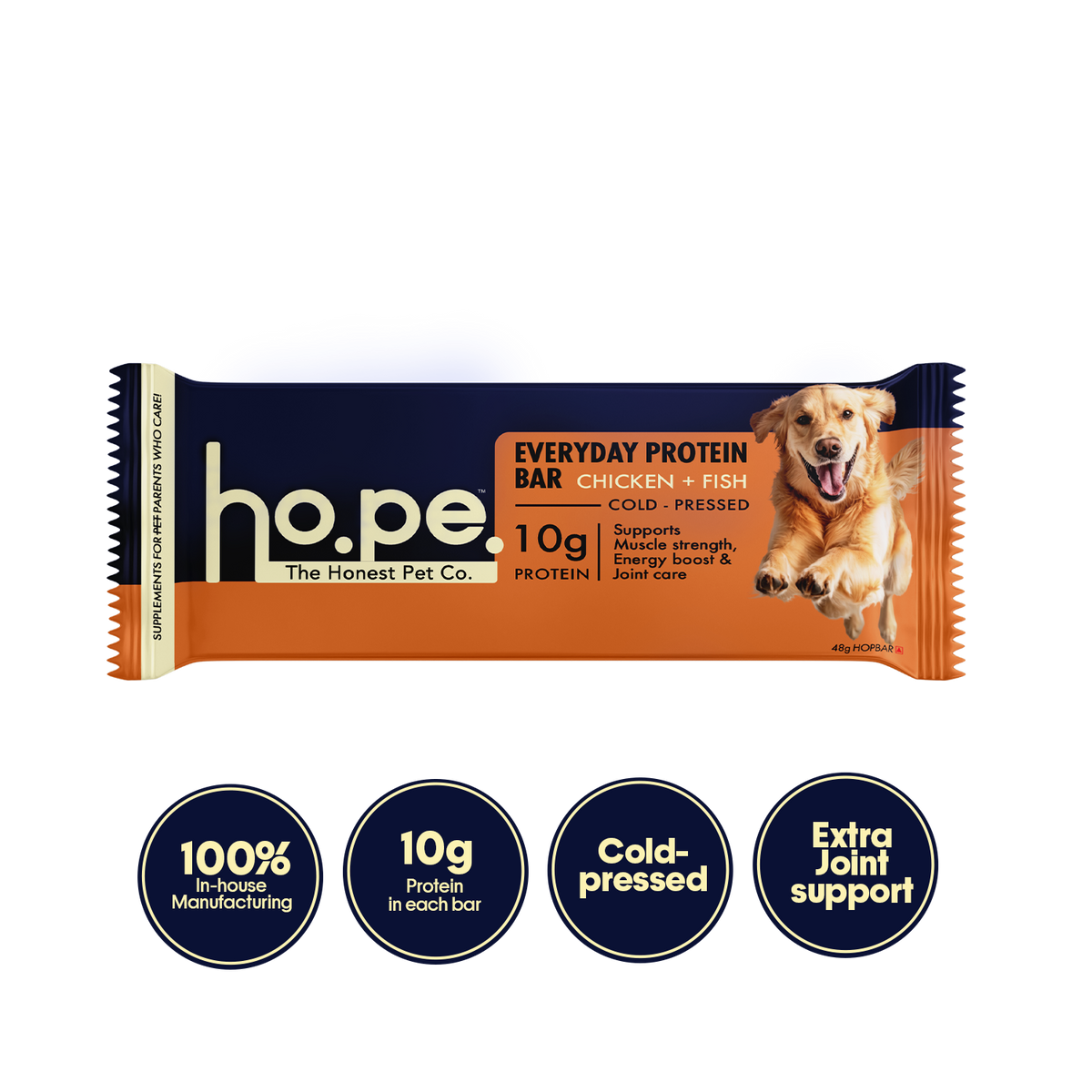 Everyday Protein Bar for Dogs Chicken + Fish | 15 Bars