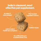 Hip + Joint Vegan Hoplet™ for Dogs | Mobility Chew 60 Hoplets