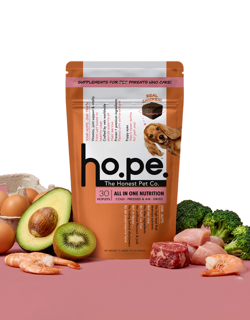All-in-One Chicken Hoplet™ for Dogs | Daily Nutrition Chew 30 Hoplets