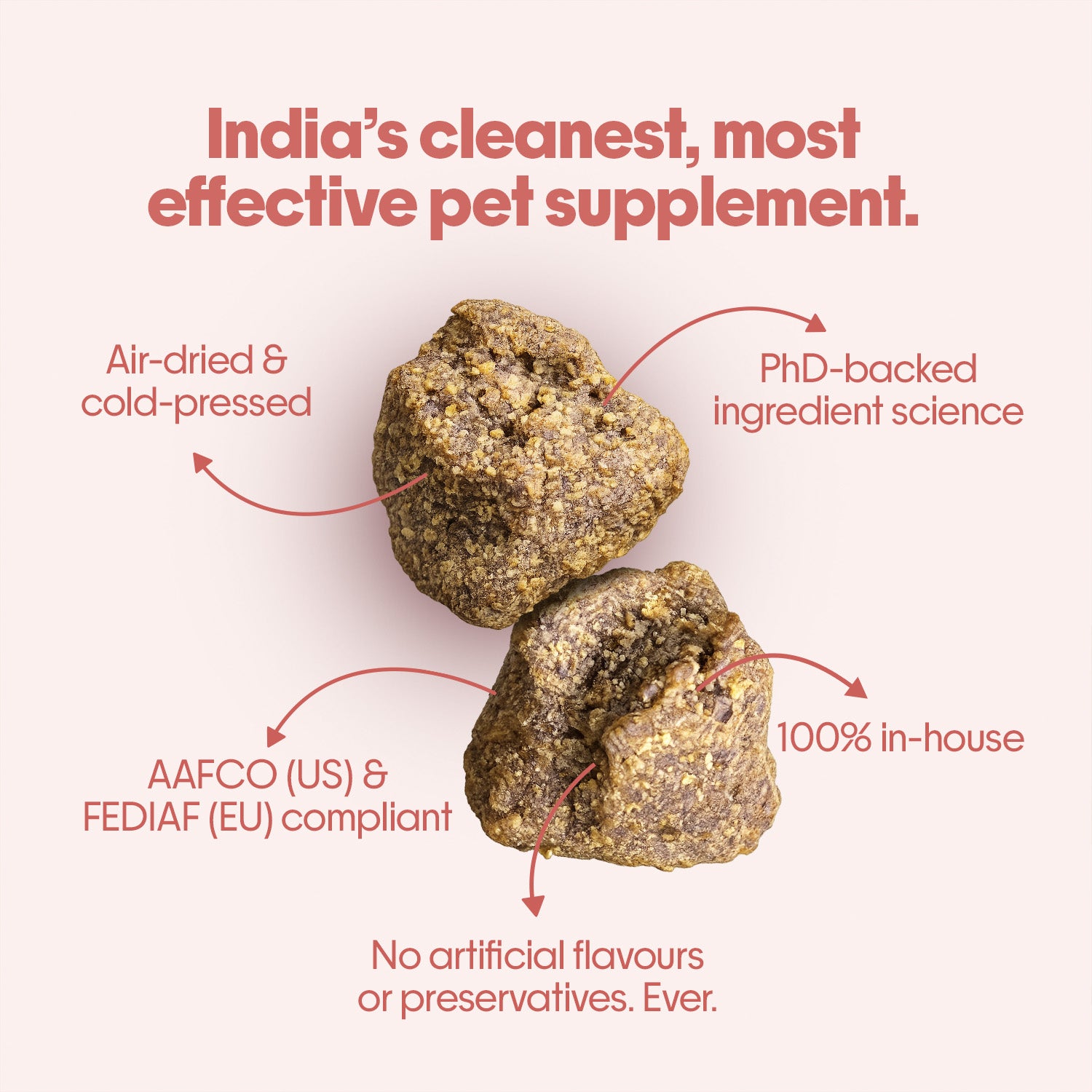All-in-One Chicken Hoplet™ for Dogs | Daily Nutrition Chew 90 Hoplets