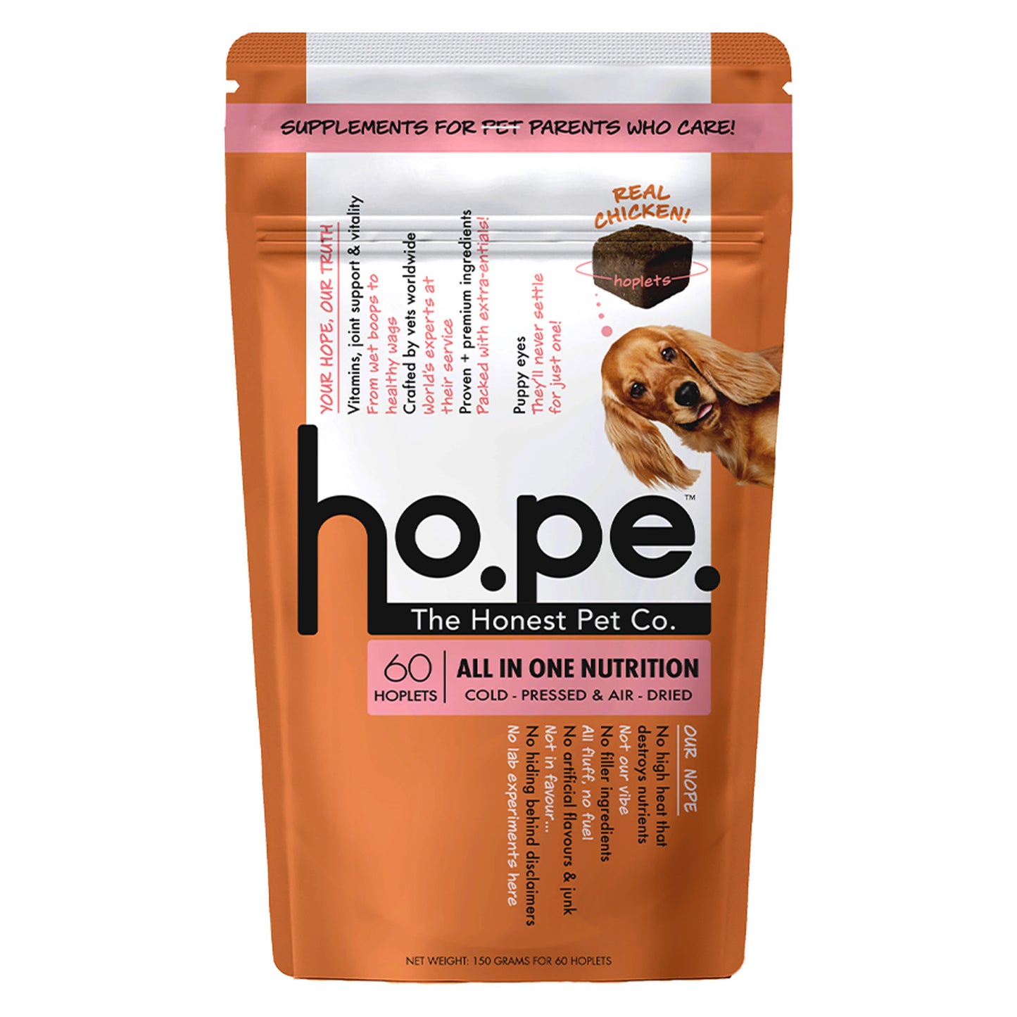 All-in-One Chicken Hoplet™ for Dogs | Daily Nutrition Chew
