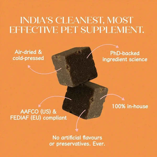 All-in-One Chicken Hoplet™ for Dogs | Daily Nutrition Chew 30 Hoplets