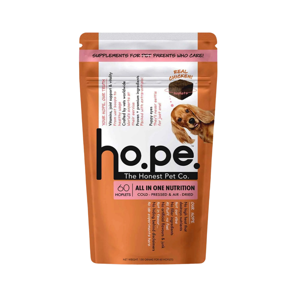 All-in-One Chicken Hoplet™ for Dogs | Daily Nutrition Chew 60 Hoplets