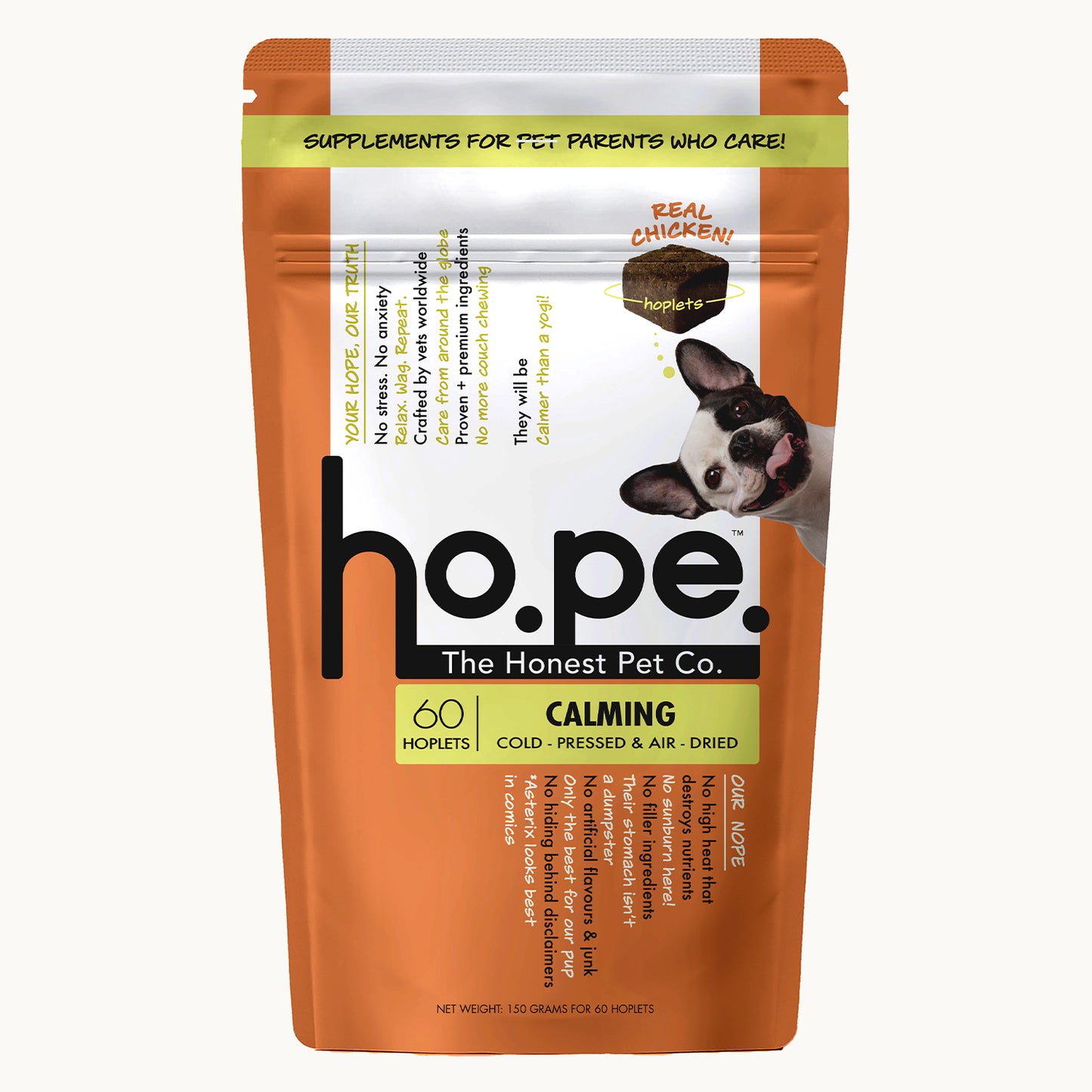 Calming Chicken Hoplet™ for Dogs | Anxiety Relief Chew