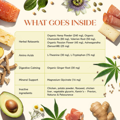 Calming Chicken Hoplet™ for Dogs | Anxiety Relief Chew