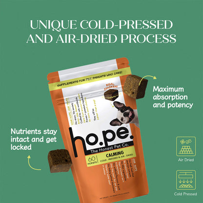 Calming Chicken Hoplet™ for Dogs | Anxiety Relief Chew
