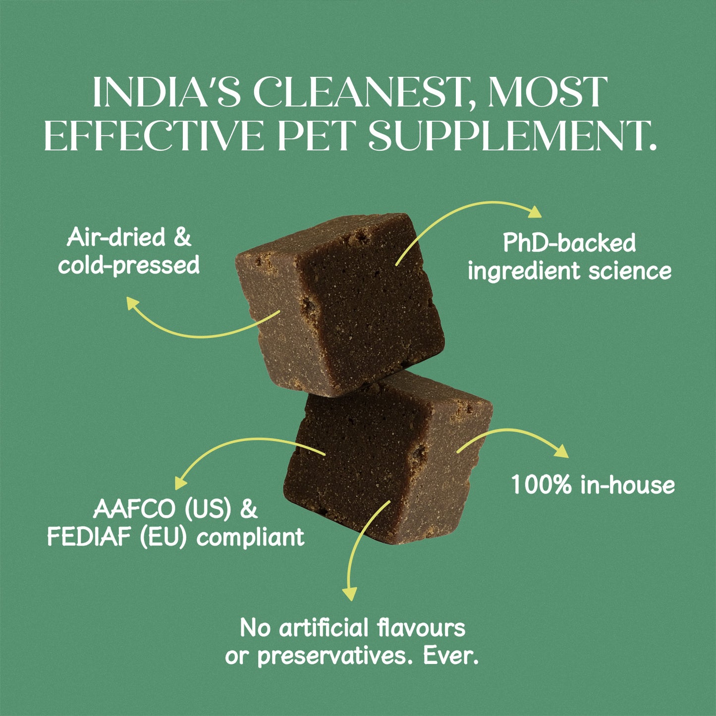 Calming Vegan Hoplet™ for Dogs | Anxiety Relief Chew