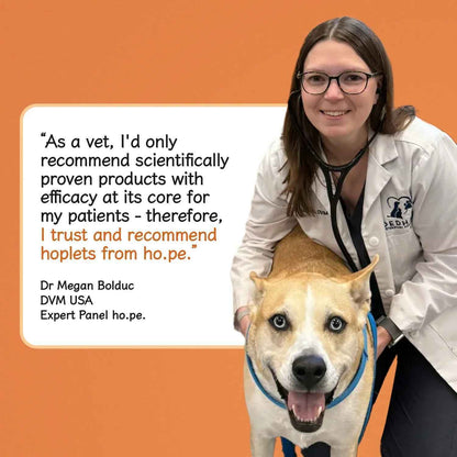 Calming Vegan Hoplet™ for Dogs | Anxiety Relief Chew (60 Hoplets)