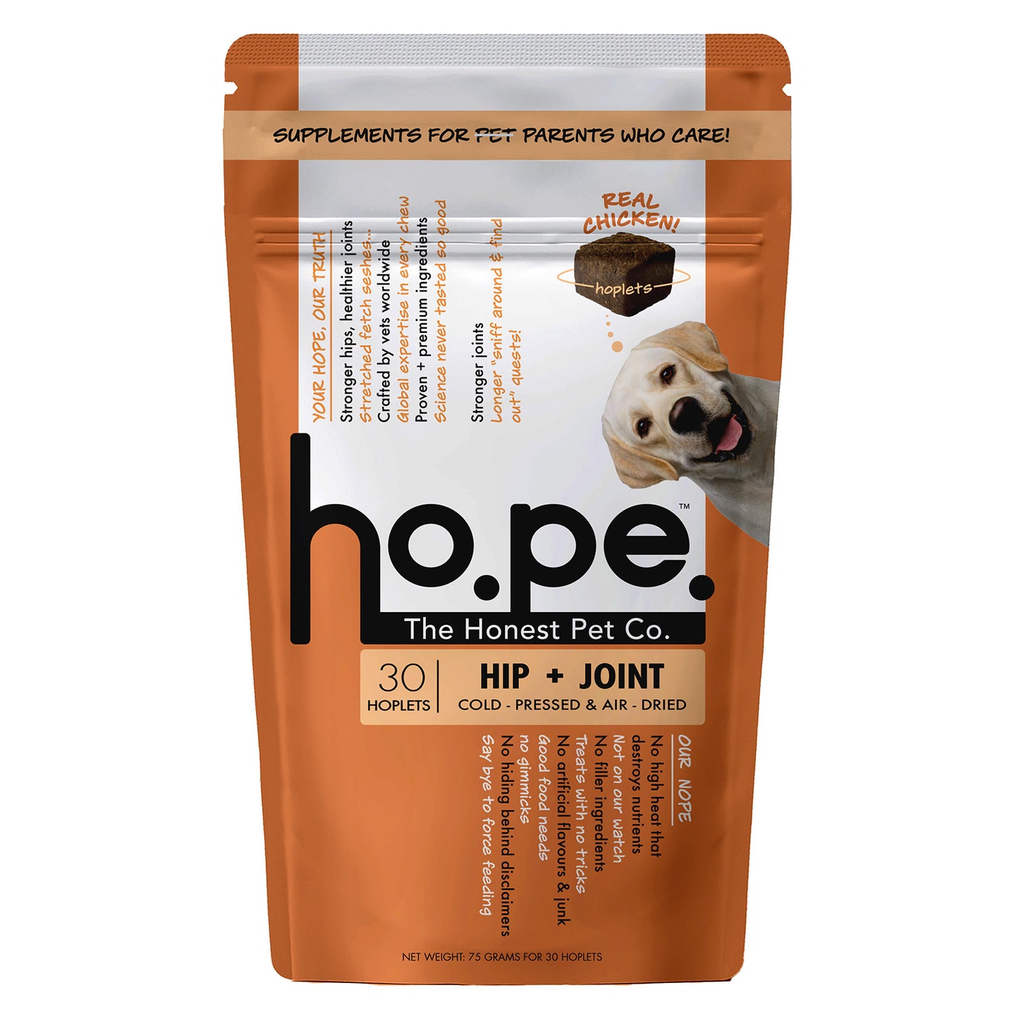 Hip + Joint Chicken Hoplet™ for Dogs | Mobility Chew