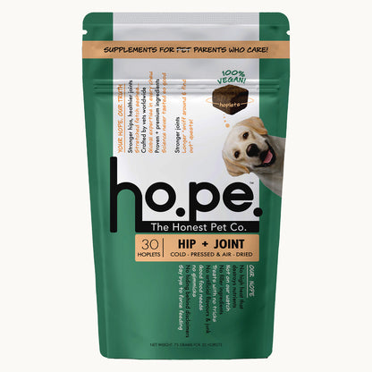 Hip + Joint Vegan Hoplet™ for Dogs | Mobility Chew