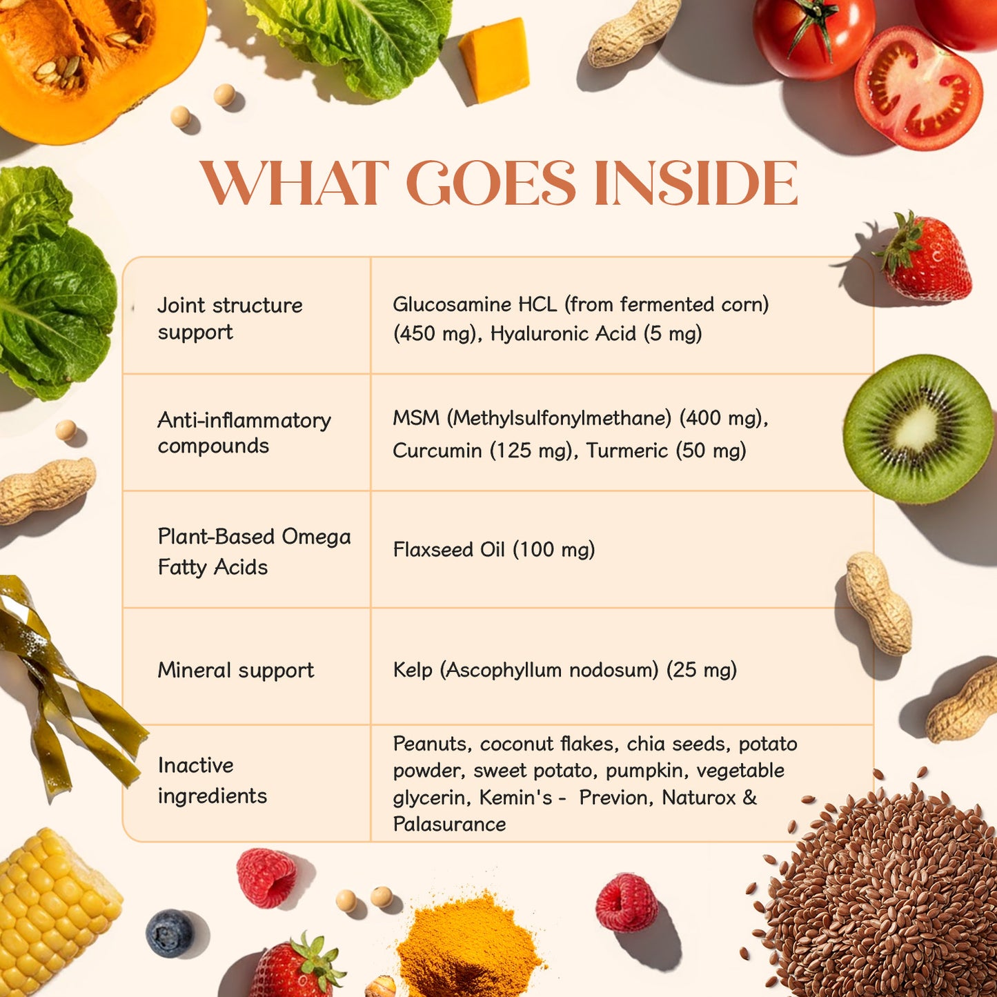 Hip + Joint Vegan Hoplet™ for Dogs | Mobility Chew