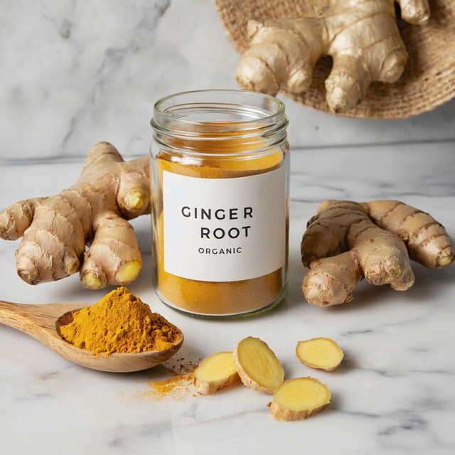 Organic Ginger Root (30 mg)