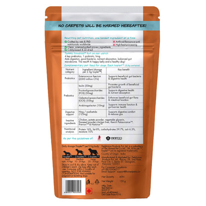 Pre + Probiotic Chicken Hoplet™ for Dogs | Gut Health Chew