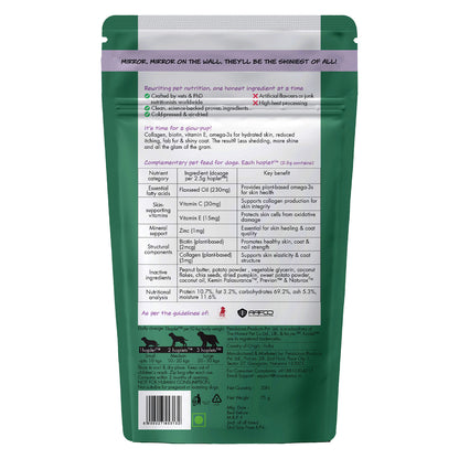 Skin + Coat Vegan Hoplet™ for Dogs | Shine & Itch Chew