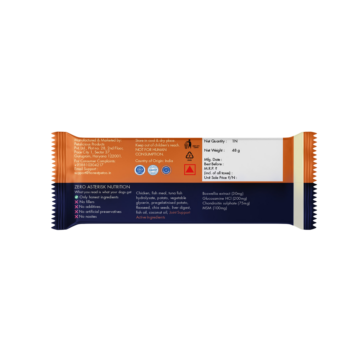 Everyday Protein Bar for Dogs Fish | 7 Bars
