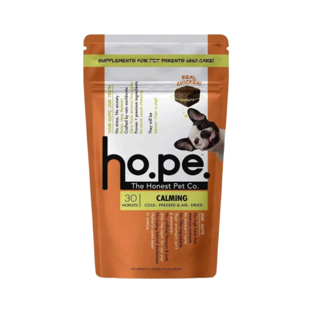 Calming Chicken Hoplet™ for Dogs | Anxiety Relief Chew 60 Hoplets