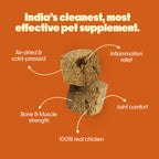 Hip + Joint Chicken Hoplet™ for Dogs | Mobility Chew 90 Hoplets