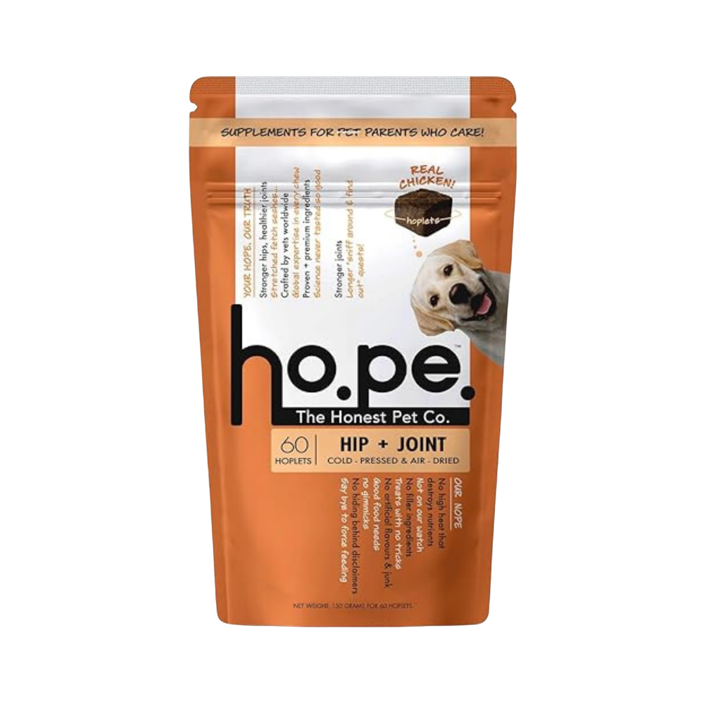 Hip + Joint Chicken Hoplet™ for Dogs | Mobility Chew 60 Hoplets