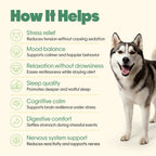 Calming Chicken Hoplet™ for Dogs | Anxiety Relief Chew 90 Hoplets