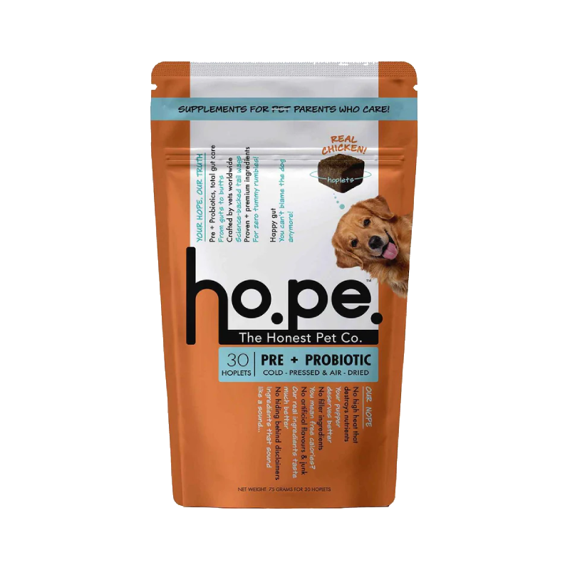 Pre+Probiotic Chicken Hoplet™ | Paw Licking & Scratching Relief | Gut Health 30 Hoplets