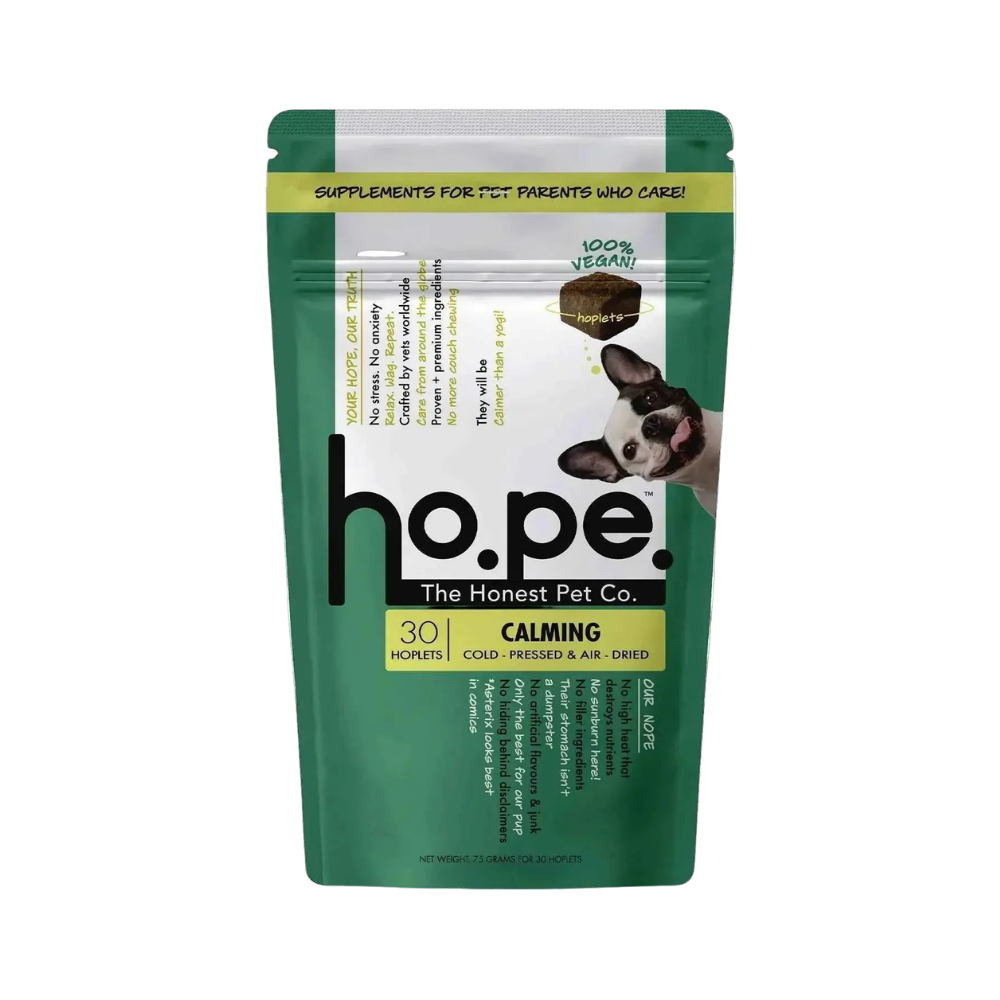 Calming Vegan Hoplet™ for Dogs | Anxiety Relief Chew 30 Hoplets