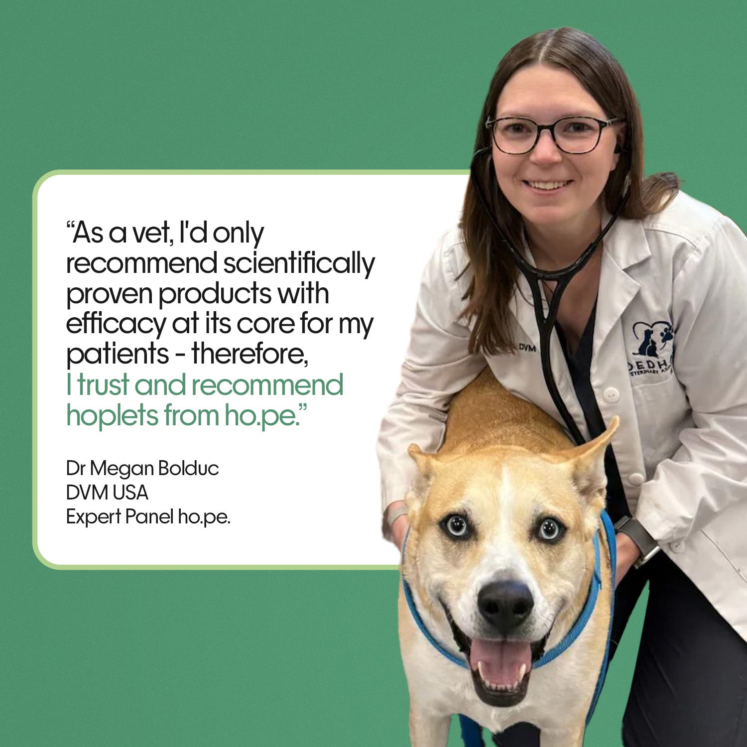 Calming Chicken Hoplet™ for Dogs | Anxiety Relief Chew 90 Hoplets